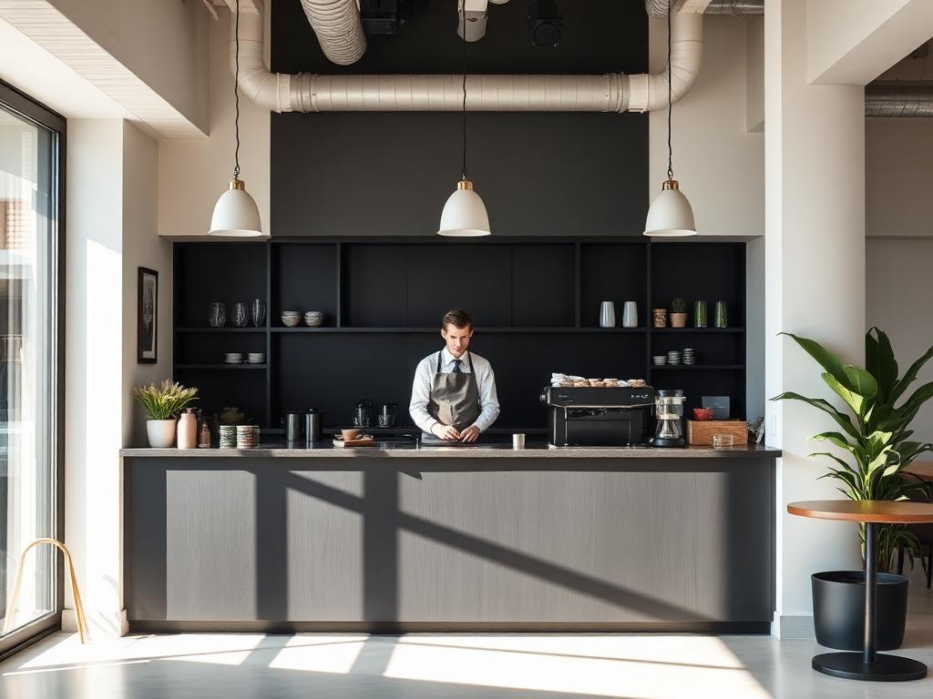 Northpoint coffee service prepared in a bright modern office